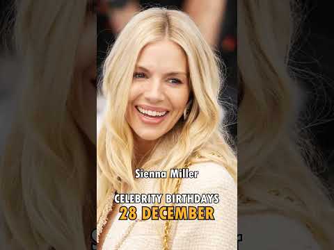 Celebrity Birthdays: December 28th (Famous People Born on This Day)