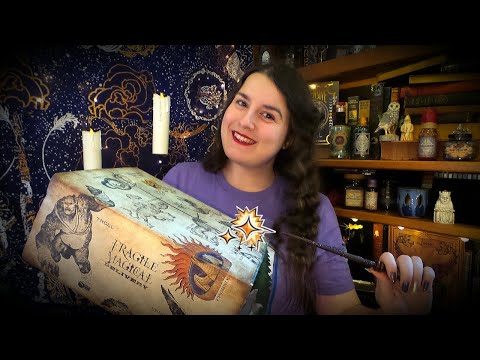 🐉 Wizarding Trunk Magical Creatures unboxing 🦄🪄 Harry Potter unboxing ⚡