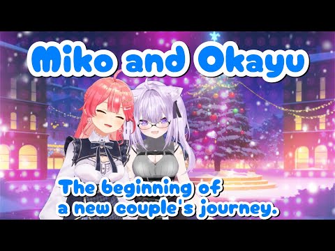 【EN Sub】みこちとおかゆんてえてえになる/ Miko and Okayu become wholesome (teetee).