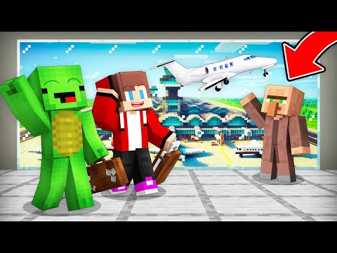 Mikey and JJ Survive Their First Flight in Minecraft (Maizen)