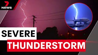 Severe thunderstorms have smashed Sydney | 7NEWS