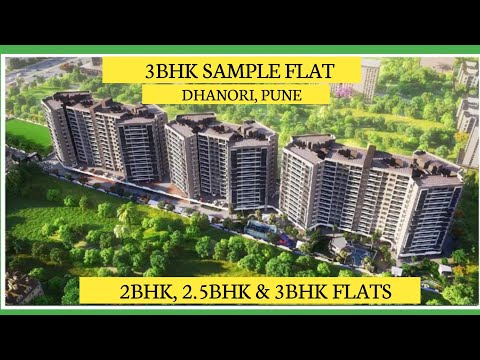 3 BHK Sample Flat | Dhanori Pune | Call 9172770578 | Amorapolis Dhanori Pune | 2, 2.5 & 3bhk Flats 🔥