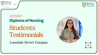 Nursing Dreams Blossom: IHNA's Diploma of Nursing Student Testimonial