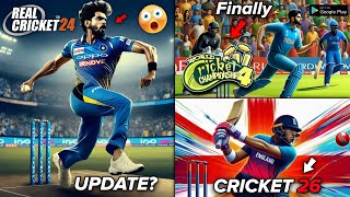 Real Cricket 24 2.0 Update 😍 WCC4 Android & iOS 😱 Cricket 26 Finally! 🔥 RC Swipe Update!