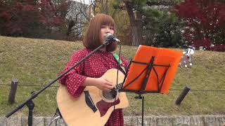 岡谷柚奈「自分次第」2017/11/26 城天ストリートライブ 大阪城公園