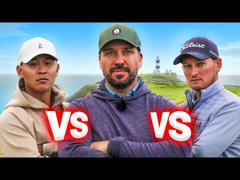 Peter Finch vs Luke Kwon vs Sean Walsh (at Old Head Golf Links!)