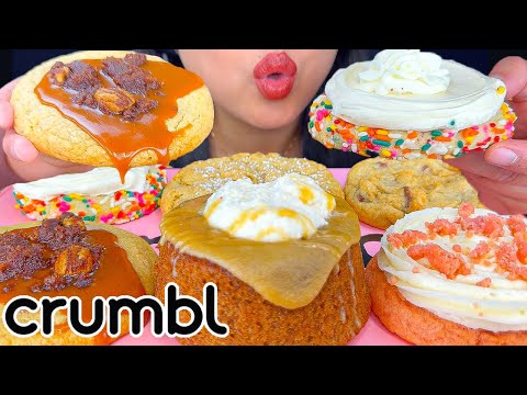 ASMR CRUMBL COOKIE OF THE WEEK | MUKBANG | EATING SOUNDS | ASMR PHAN