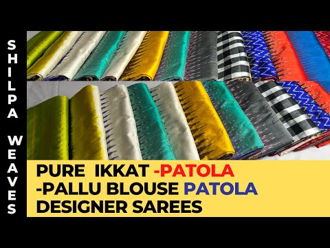 Pochampally Silk Sarees | PURE PATTU | shilpa weaves | 24 JAN 2024