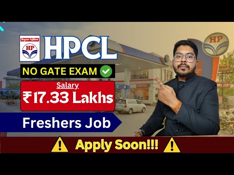 HPCL Recruitment 2024 | Without GATE | Final Year Eligible