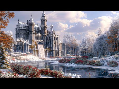 Winter Celtic Music - Stress Relieving Celtic Music - Beautiful Fantasy Medieval Castle