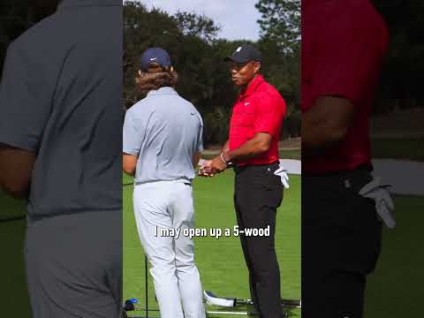 Team TaylorMade's Top 5 Tips: Tiger Woods' Chippy 5-wood Out of the Rough. #Shorts