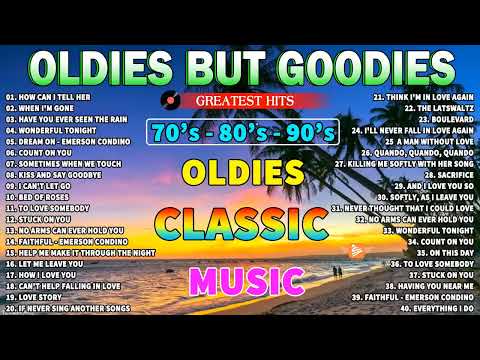 Oldies But Goodies Nonstop Medley 💖 Lobo, Eric Clapton, Lionel Richie, Michael Bolton, Bee Gees