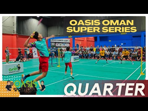 SHIJAS/AJMAL VS DEV/DHIRAN:OMAN BADMINTON SUPER SERIES 2025