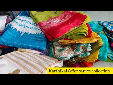 ✨Karthikai Offer sarees collection (10.12.2024) Mixed Collection 🌺