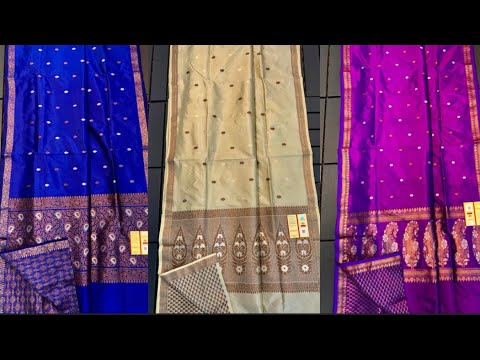 100% Pure Silk Sarees in Organza Silk, Kataan Silk Saree And More