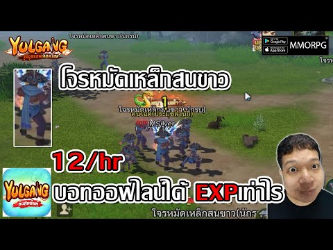 โจรหมัดเหล็กสนขาว12/hr บอทออฟไลน์ได้ EXP เท่าไร?| Yulgang: จุติยุทธภพเลือดใหม่