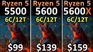 Ryzen 5 5500 vs 5600 vs 5600X - Which CPU is Better Value for Money?