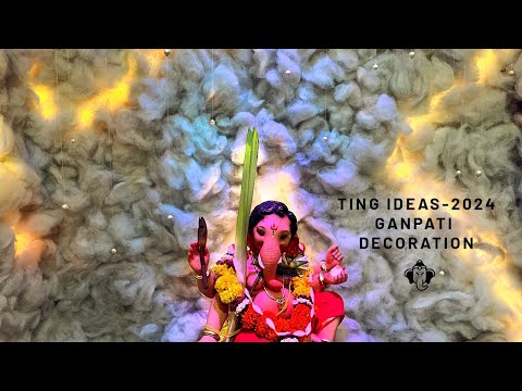 Best Ganpati Decoration Ideas for Home Simple and Easy | Theme Based Ganpati Decoration | Ting Ideas