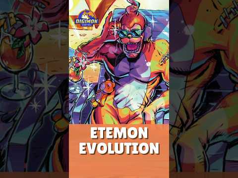 Etemon Evolution #Shorts