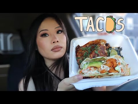 ASMR BIRRIA SHRIMP TACOS MUKBANG #authentic #obsessed #asmrsounds