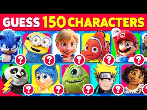 Guess the Character in 3 Seconds | Inside Out 2, Spider-Man, Despicable me 4, Minions, Disney