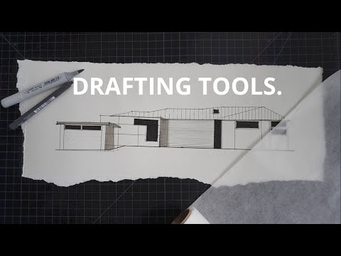 MY DRAFTING EQUIPMENT AND HOW I USE IT | Drafting Tools for Interior Design