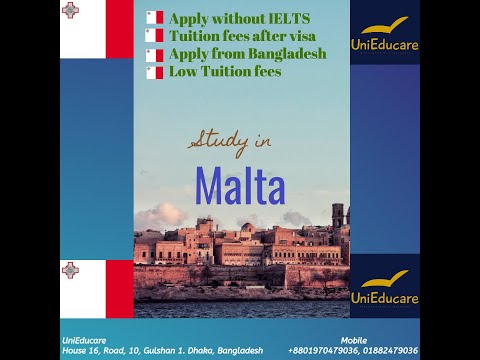 Study in Malta A-Z #maltastudyvisa #malta #studyinmalta #studyabroad #studentvisa