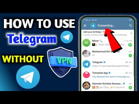 How to Use Telegram Without Vpn in Pakistan | Telegram Connecting Problem Fix 2024