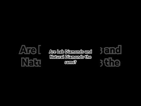 Lab diamonds vs natural: are they the same? #labcreateddiamond #labdiamonds #labgrowndiamondring
