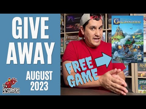 Board Game Give Away | August 2023 Channel Update | New Games