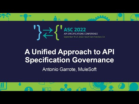 A Unified Approach to API Specification Governance - Antonio Garrote, MuleSoft