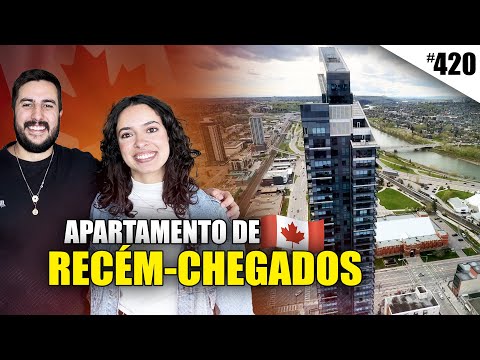 TOUR Apartamento Recém-Chegados + PRIMEIRAS impressões do Canadá e de CALGARY #420