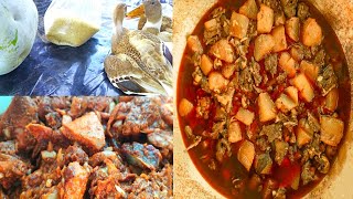 Duck and Chal Kumura Assam traditional curry recipe by Assam village cooking