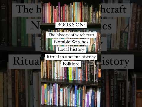 Read Witchcraft Books - Part 1 #shorts