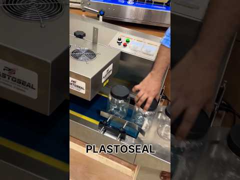 Effortless Bottle Sealing: Plastoseal 2000AX Automatic Induction Sealer #bottlesealingmachine