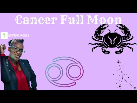 Cancer Full Moon - Concrete Rose - Astrologiks