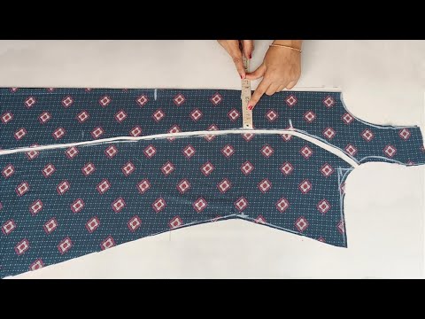 Princess Cut Kurti Cutting and stitching Very Easy | Kurti Cutting and Stitching