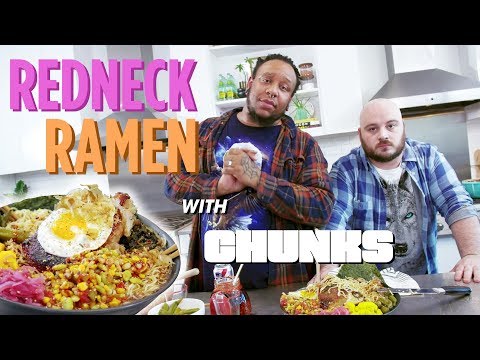 Southern Style Redneck Ramen | Ultimate Southern Pork Ramen Bowl | Chunks