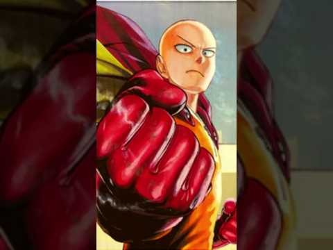 Saitama One Punch Man Anime Satisfying Minecraft Art #minecraftshorts #saitama #onepunchman