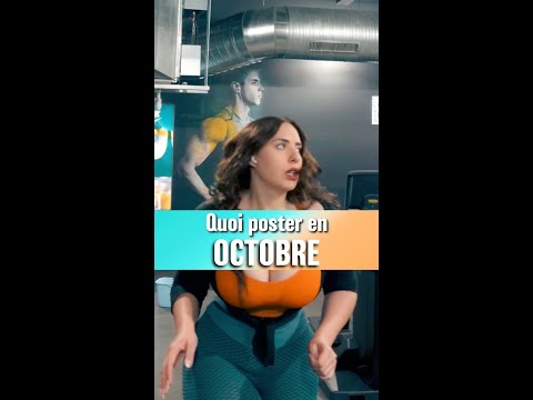 Quoi poster en octobre 2022