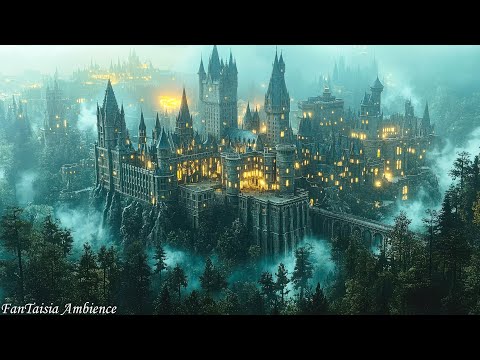 Celtic Fantasy Music - Castle of Winter, Snowy Village, Medieval Ambience, Magical, Relaxation