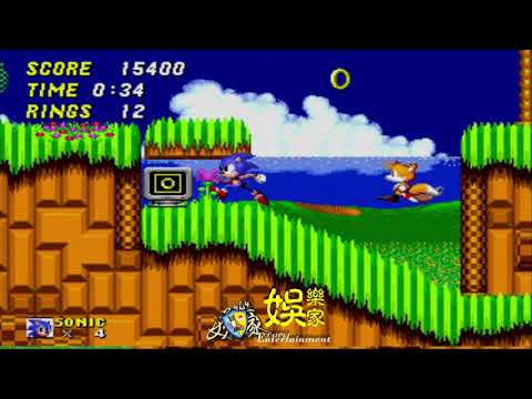 Sonic The Hedgehog SEGA Stage 1 Mega Drive Classics #OriginMedia2030 #原創傳媒株