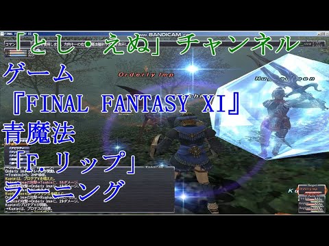 ゲーム『FINAL FANTASY XI』（PC）青魔法0072「F.リップ」ラーニング（2020-06-01）