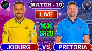 🔴Live: Joburg Super Kings vs Pretoria Capitals | Today Cricket Match Live | SA20 League 2025 Live