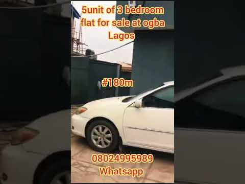 5unit of 3 bedroom flat for sale at ogba Lagos