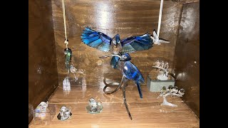 Swarovski crystal figurine collection tour 2022, over 970 figurines