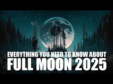 Full Moon 2025 | Full Moon Calendar 2025 | Astronomy Events 2025 ||  @its7EVEN