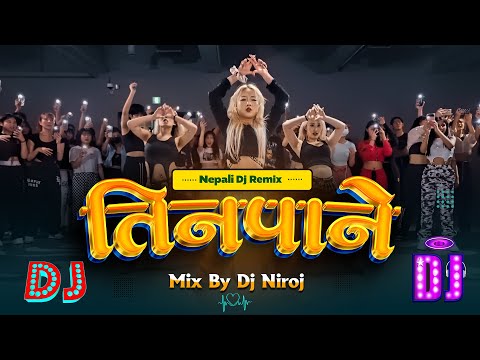 New Nepali Dj Song 2080 - Tin Pane Dj Song - Durgesh Thapa  Mr. RJ - Mix By Dj Niroj