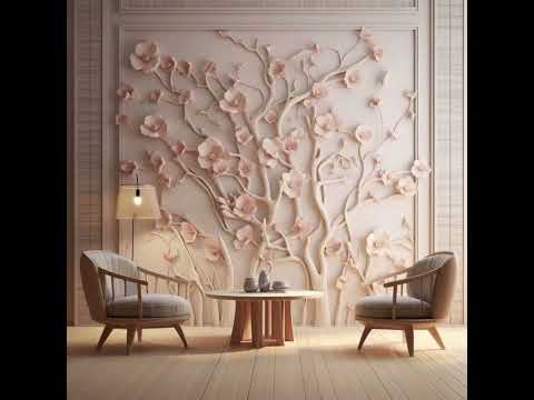 Mural Art Wall Decor Interior Design #ytshorts #homedecor #interiordesign #muralart #homedesign