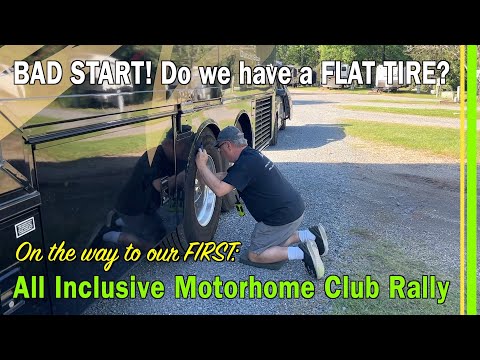 Travel Day Challenge to NIRVC Customer Appreciation AIM Club Rally - Do we have a FLAT TIRE? | EP268